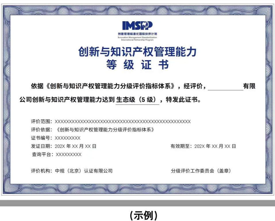 IS056005创新管理体系